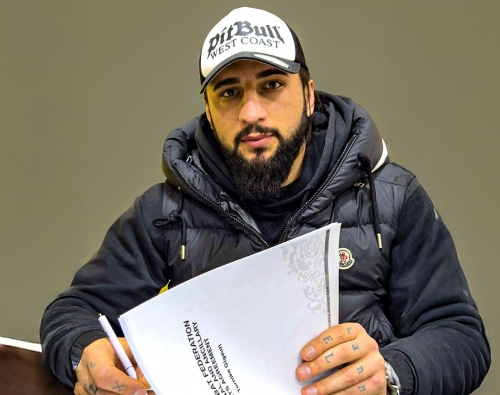 Undefeated Georgian Middleweight Tornike Gigauri signs with BRAVE CF 