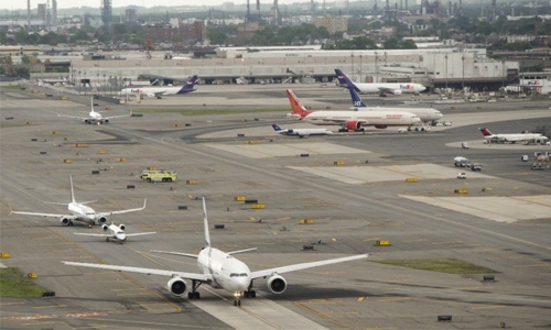Newark airport reopens after engine fire prompts plane evacuation