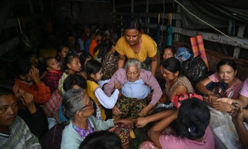 Thousands flee as Cyclone Mocha approaches Myanmar, Bangladesh Thousands flee as Cyclone Mocha approaches Myanmar, Bangladesh