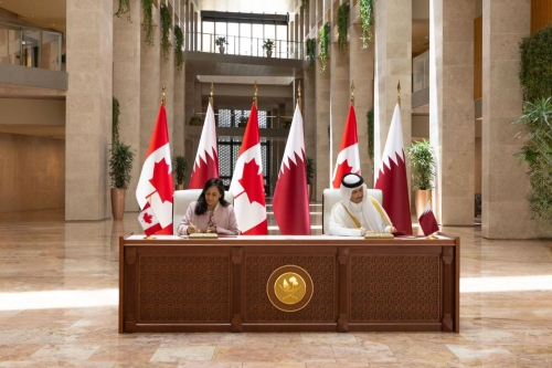 Qatar, Canada Deepen Strategic Partnership Qatar, Canada Deepen Strategic Partnership