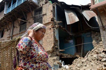 7.3-magnitude quake hits devastated Nepal: USGS 7.3-magnitude quake hits devastated Nepal: USGS