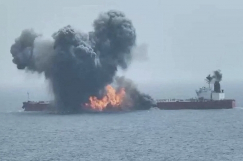 Russian drone strike hits cargo ship heading from Ukraine to Turkey