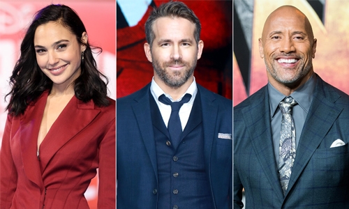 Ryan Reynolds teaming up with Gal Gadot and Dwayne Johnson for ‘Red Notice’