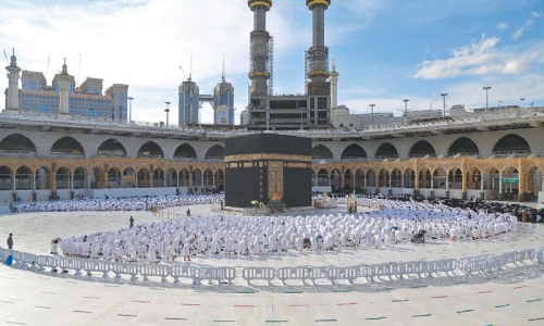 Saudi Arabia boosts pandemic measures at Mecca's Grand Mosque Saudi Arabia boosts pandemic measures at Mecca's Grand Mosque
