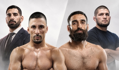 DELYAN GEORGIEV AND OWAIS YAQOOB EMBODY GROWING TEAM TOPURIA-TEAM KHABIB RIVALRY AT BRAVE CF 107 DELYAN GEORGIEV AND OWAIS YAQOOB EMBODY GROWING TEAM TOPURIA-TEAM KHABIB RIVALRY AT BRAVE CF 107