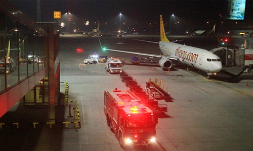 Woman killed in blast at an Istanbul airport Woman killed in blast at an Istanbul airport