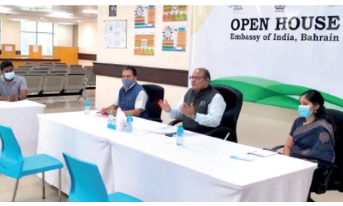 Indian Embassy holds second in-person open house