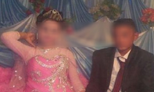 12-year-old Egyptian boy marry 10-year-old