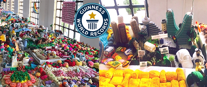 Mother India’s Crochet Queens (MICQ) achieve Guinness World Record Hat trick honored by Indian Embassy