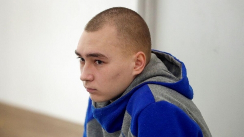 Ukrainian court sentences Russian soldier to life in prison for killing civilian Ukrainian court sentences Russian soldier to life in prison for killing civilian