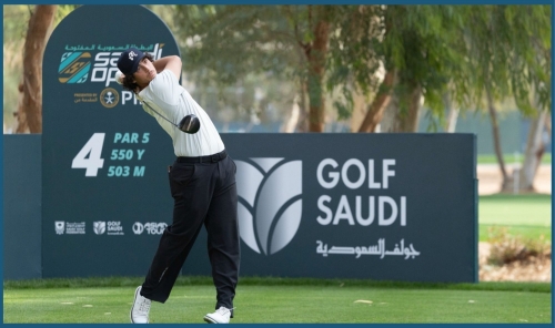 Thompson Leads at Halfway Stage of Saudi Open Presented by PIF Thompson Leads at Halfway Stage of Saudi Open Presented by PIF