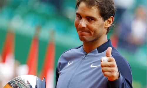 Nadal fifth in ATP rankings after Monte Carlo win