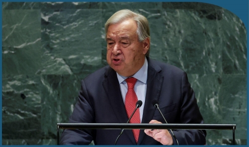 UN Secretary-General Urges World Not to Fear Israeli Reactions UN Secretary-General Urges World Not to Fear Israeli Reactions