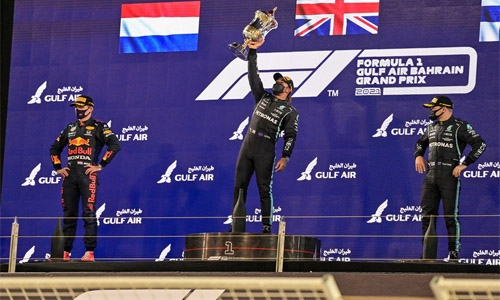Incredible Hamilton secures win at F1 season-opening Bahrain Grand Prix!