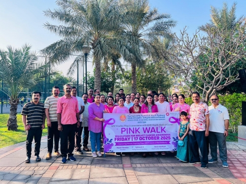 KSCA Ladies Wing Organizes 'Pink Walk' for Breast Cancer Awareness