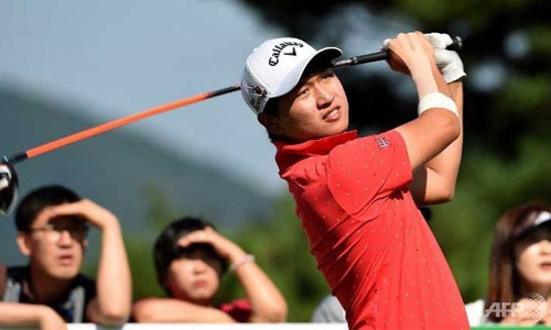 Wang leads by three shots after birdie blitz
