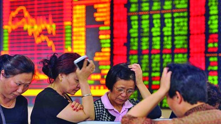 Markets extend losses   China falters again