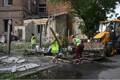 Kyiv attacks kill three in Russia, Ukraine maternity ward hit Kyiv attacks kill three in Russia, Ukraine maternity ward hit