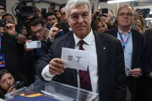 Laporta reelected Barca president for next five years 