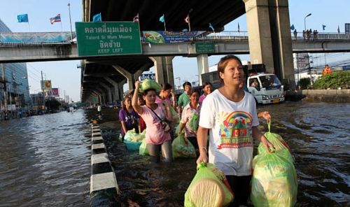 Bangkok Begins Recovery After Major Flooding Bangkok Begins Recovery After Major Flooding