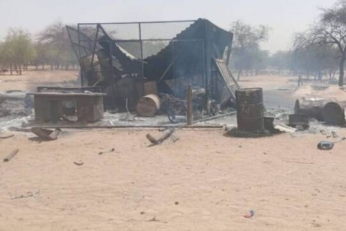 Drone strike on Sudan border town kills at least 14: survivor, official
