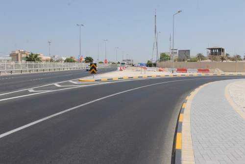 Works Ministry completes deceleration lane construction project in Isa Town