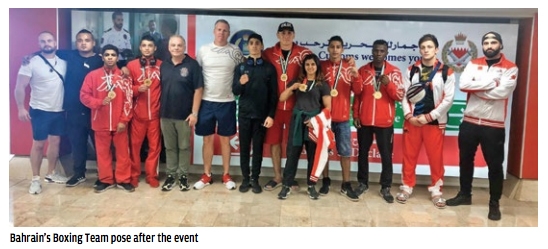 Bahrain excel in boxing