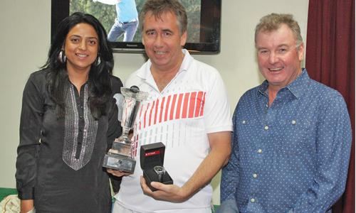 Steve Diaper helps team win Black-Ball golf competition