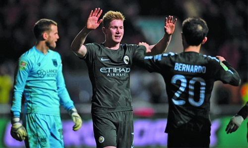 Man City fight off Bristol City Man City fight off Bristol City