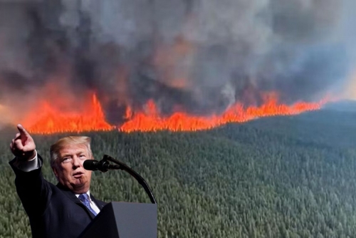 Trump Threatens New Canada Tariffs as Wildfire Smoke Chokes Northern US Trump Threatens New Canada Tariffs as Wildfire Smoke Chokes Northern US