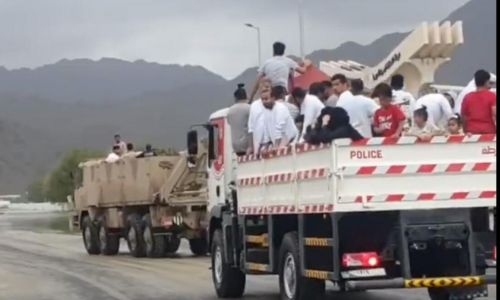 870 stranded people rescued after torrential rains flood in Fujairah and Sharjah 870 stranded people rescued after torrential rains flood in Fujairah and Sharjah