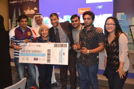 AMAIUB students enter semis in MS Imagine Cup AMAIUB students enter semis in MS Imagine Cup