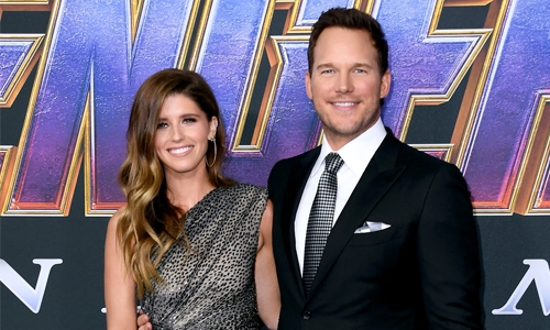 Chris Pratt and Katherine Schwarzenegger enjoys time with family