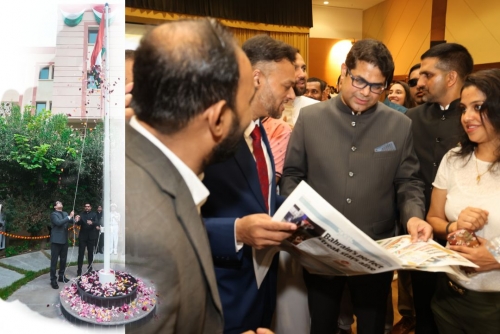 Embassy of India celebrates 79th Independence Day of India Embassy of India celebrates 79th Independence Day of India