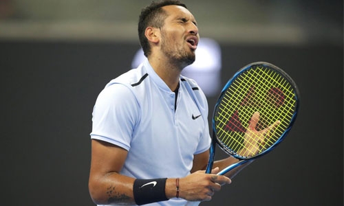 Nick Kyrgios retires after tie-break loss to Johnson Nick Kyrgios retires after tie-break loss to Johnson