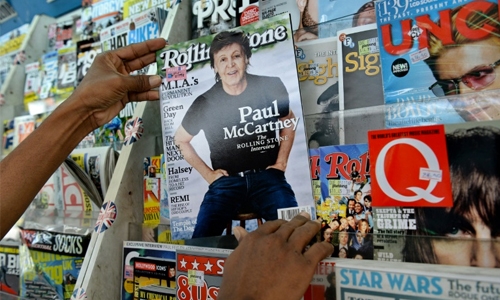 Rolling Stone, iconic music magazine, looks for buyer Rolling Stone, iconic music magazine, looks for buyer