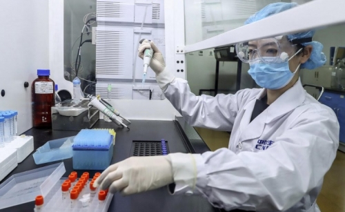 China firm uses workers to 'pre-test' vaccine in global race