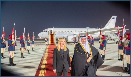 Italy’s PM Arrives in Bahrain for GCC Supreme Council Meeting Italy’s PM Arrives in Bahrain for GCC Supreme Council Meeting