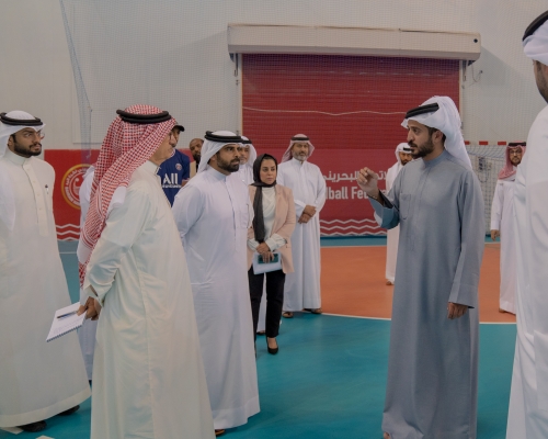 HH Shaikh Khalid stresses importance of developing sports infrastructure HH Shaikh Khalid stresses importance of developing sports infrastructure