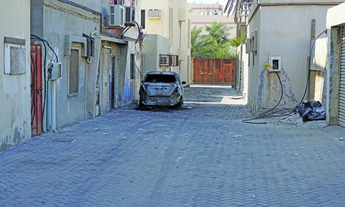 Bahraini families escape arson attack miraculously