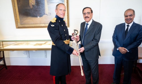 Sandhurst Honors Bahrain’s First Graduate