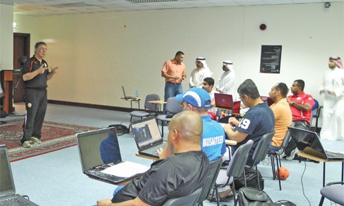 Dartfish course concludes today Dartfish course concludes today