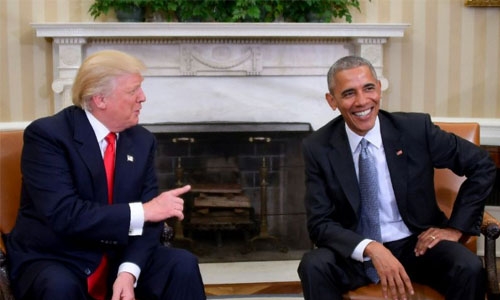 Obama, Trump hold 'excellent' White House talks