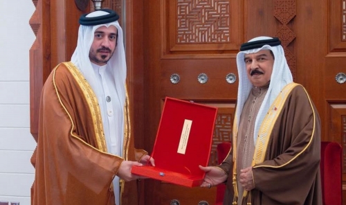 King Hamad Applauds Shaikh Khalid’s Efforts in Bahrain’s Sporting Success