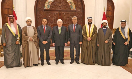 Iraqi president vowes full support for war on terror Iraqi president vowes full support for war on terror