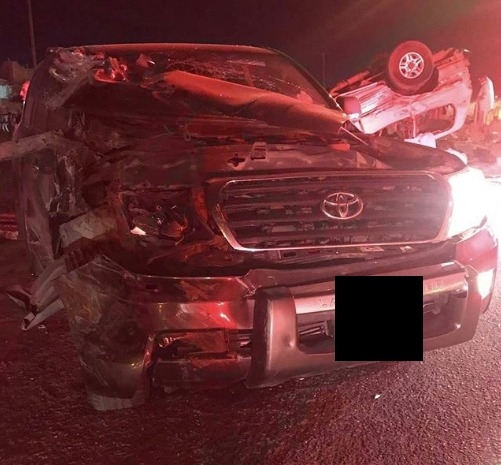 Eight dead and one in critical condition as vehicle crashes into crowd 