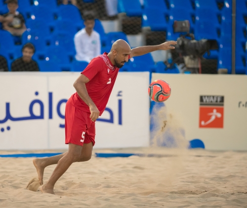 Bahrain make winning start in West Asian beach soccer