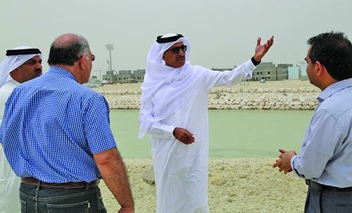 Housing Minister inspects East Sitra Town project Housing Minister inspects East Sitra Town project
