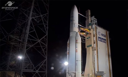 Ariane 5 rocket puts satellites into orbit on second attempt