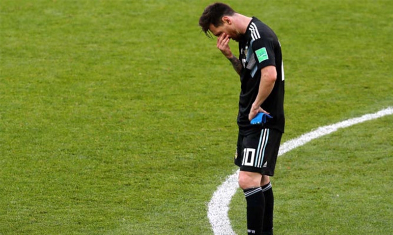 Messi’s penalty miss not to blame for draw with Iceland, says Maradona 
